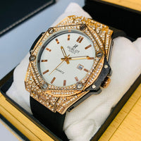 New Edition! Daimond Dial Watch for Men's