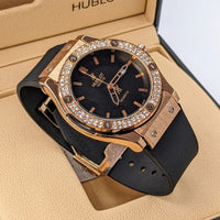 Latest Edition! Diamond Bezel Men's Watch