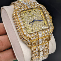 Branded Arabic Diamond Watch For Men's