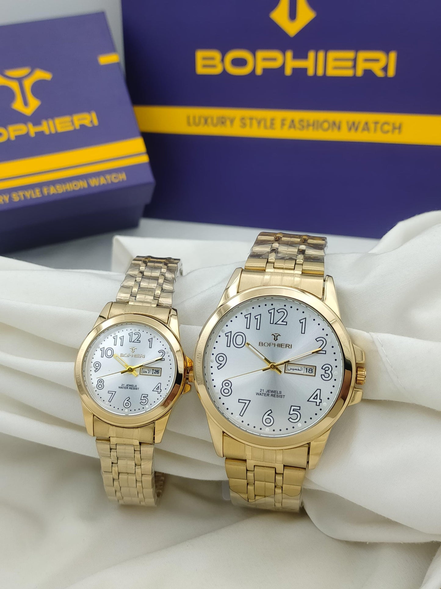 Bophieri Couple Watches - Original Watches - Rosegold, White