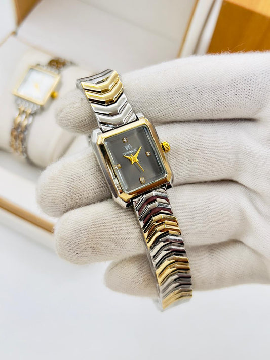 Branded Ladies Watches - Black Dial - V-03