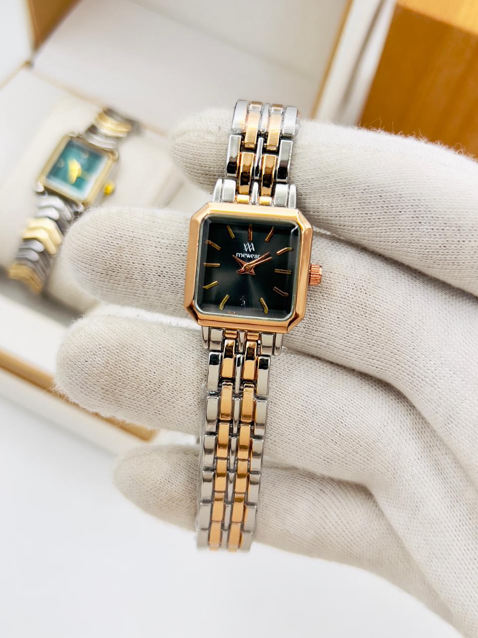 Branded Ladies Watches - Black Dial - V-06